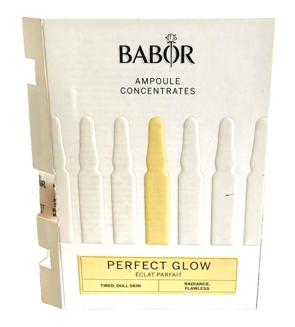 5x Dr. Babor Perfect Glow Ampoule Serum Concentrate 2ml each for Radiant Skin